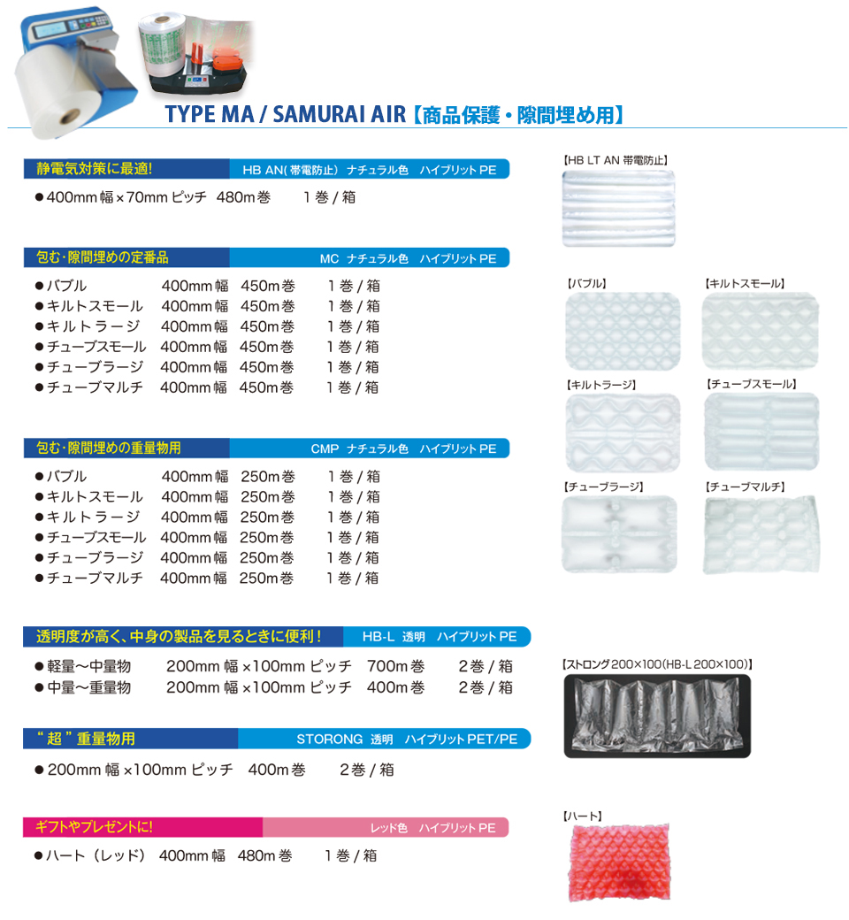 MA 商品保護用フィルム